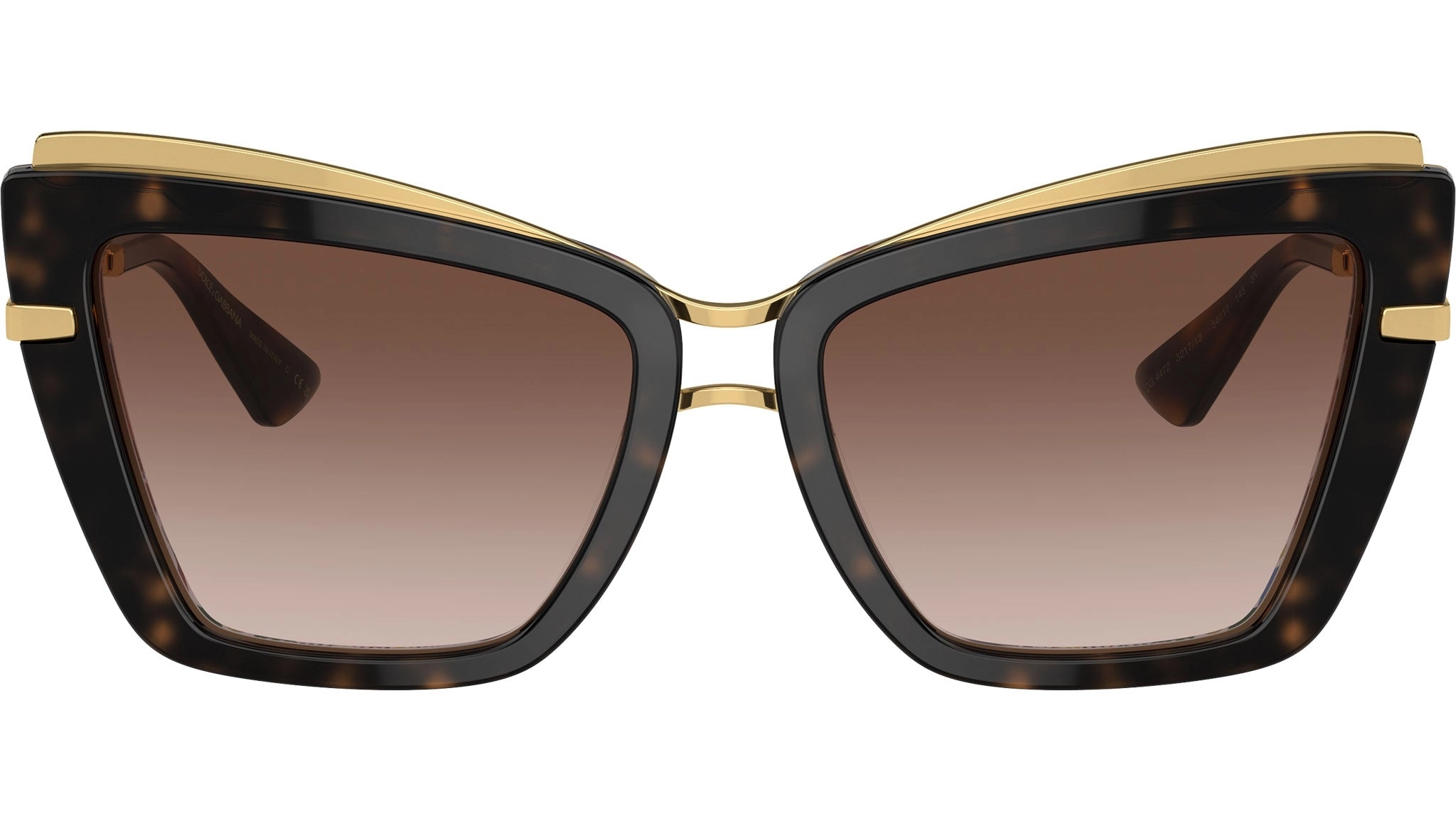 Dolce & Gabbana DG4472 (321713) 54 | Kadın Kahverengi Güneş Gözlüğü